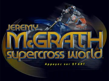 Jeremy McGrath Supercross World screen shot title